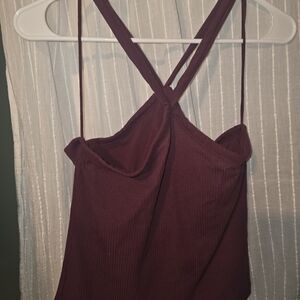 Old Navy Burgundy Camisole Top